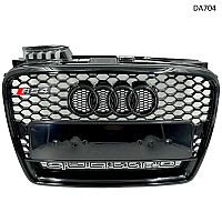 RS Μπροστινή μάσκα για Audi A4 B7 2004-2007 με σχέδιο honeycomb- DA704 - Sellzone.bg RS Μπροστινή μάσκα για Audi A4 B7 2004-2007 με σχέδιο honeycomb- DA704